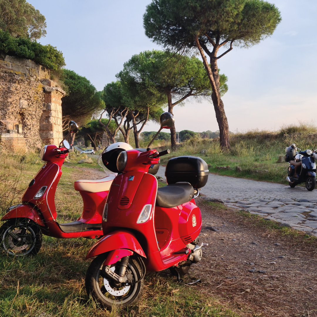 vespa rental rome