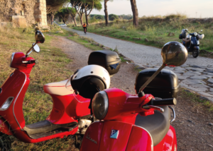 noleggio vespa 250 roma