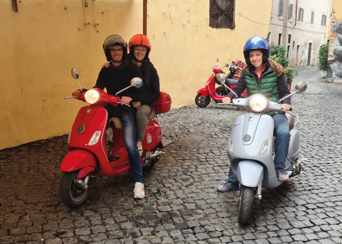 scooter rent rome